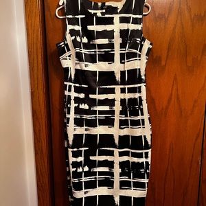 Coctail Dress Black and white colors